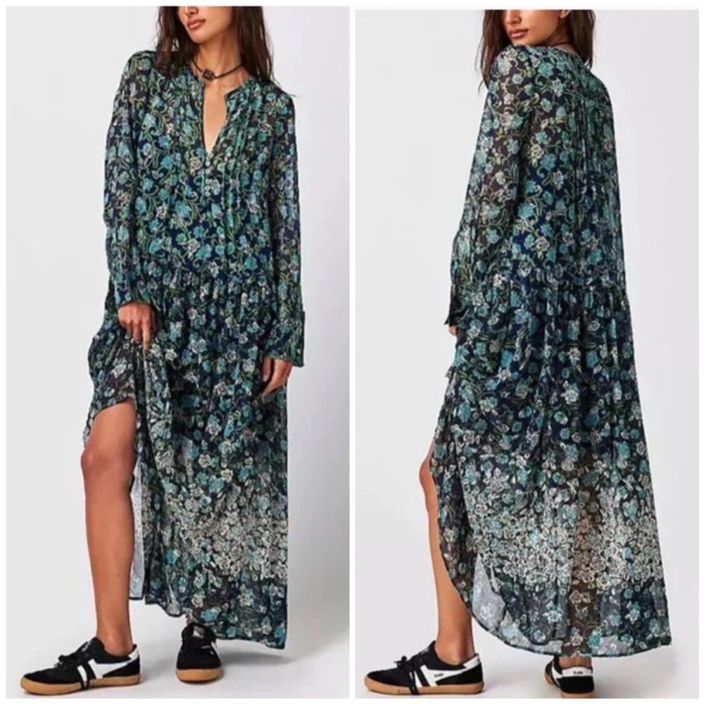 Free People See It Through Dress Size M NWT - Picture 2 of 14